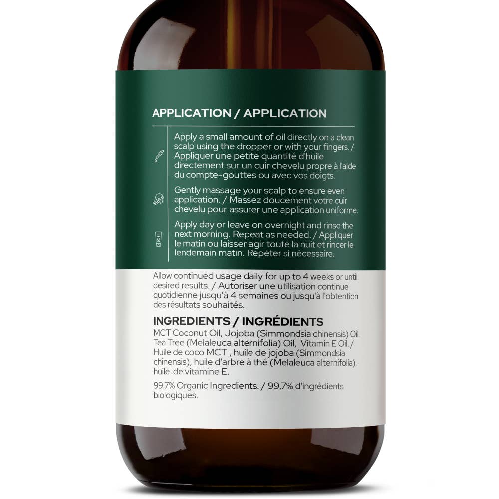Tea Tree Hair Oil | Hydrating Hair & Itchy Scalp | Moisture