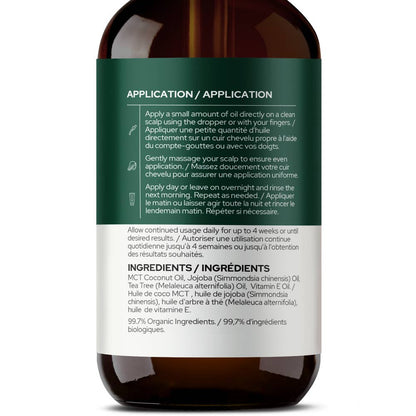 Tea Tree Hair Oil | Hydrating Hair & Itchy Scalp | Moisture