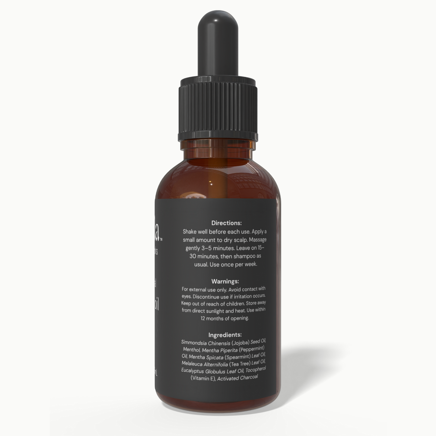 Charcoal Detox Scalp Oil - 2oz