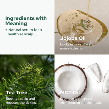 Tea Tree Hair Oil | Hydrating Hair & Itchy Scalp | Moisture