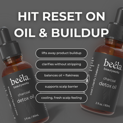 Charcoal Detox Scalp Oil - 2oz